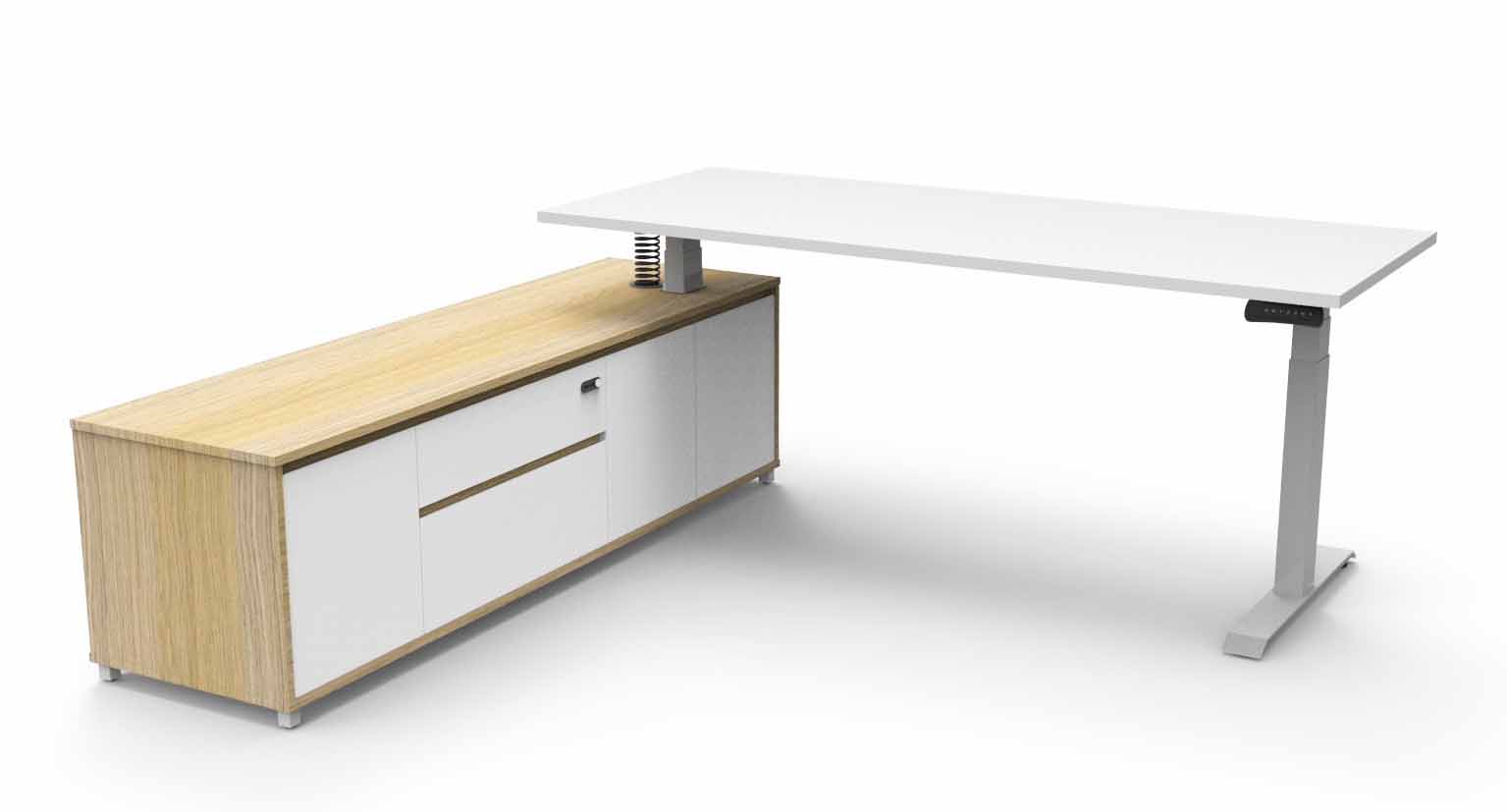 Boost+ Height Adjustable Executive Desk